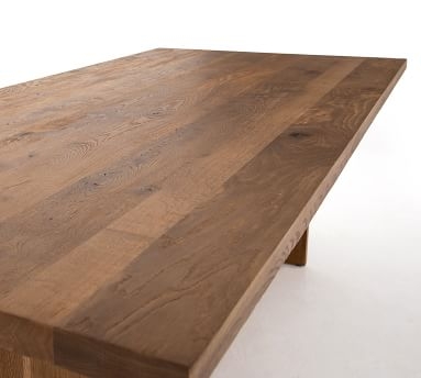 Hearst Dining Table, Dark Smoked Oak, 89"L x 40"W - Image 3