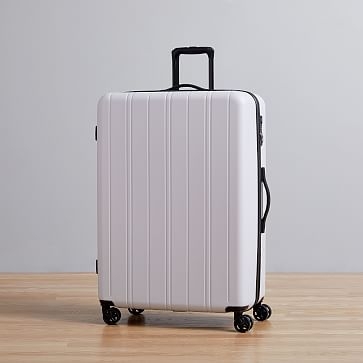 west elm Hardside Spinner Luggage, Platinum, Large - Image 0