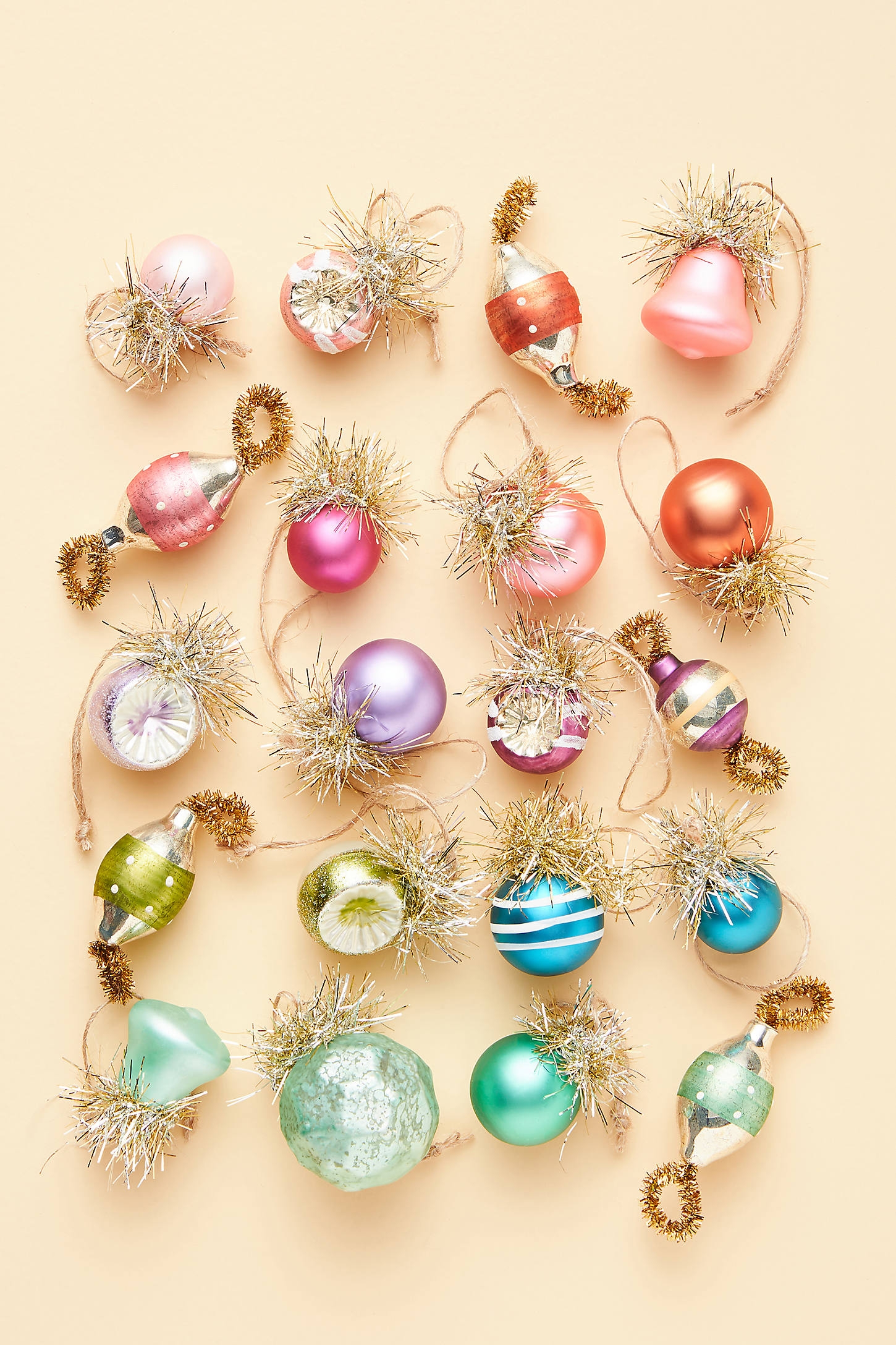 Nostalgic Mini Ornaments, Set of 20 - Image 0