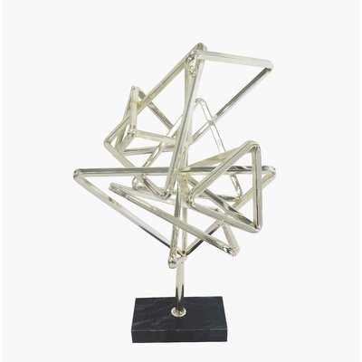Contemporary Geometry Table Top D&eacute;cor Sculpture - Image 0