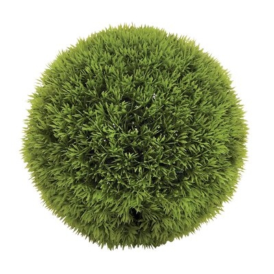 Small Decorative Faux Grass Ball - Image 0