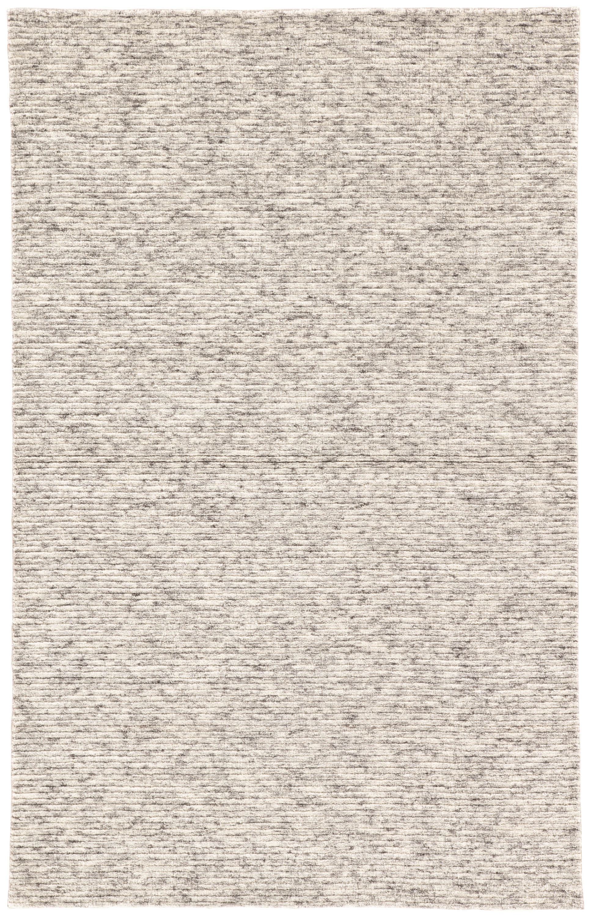 Montshire Handmade Solid Gray/ White Area Rug (8'X10') - Image 0