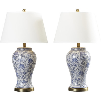 Spring Blossom 29" Table Lamp Set of 2 - Image 0