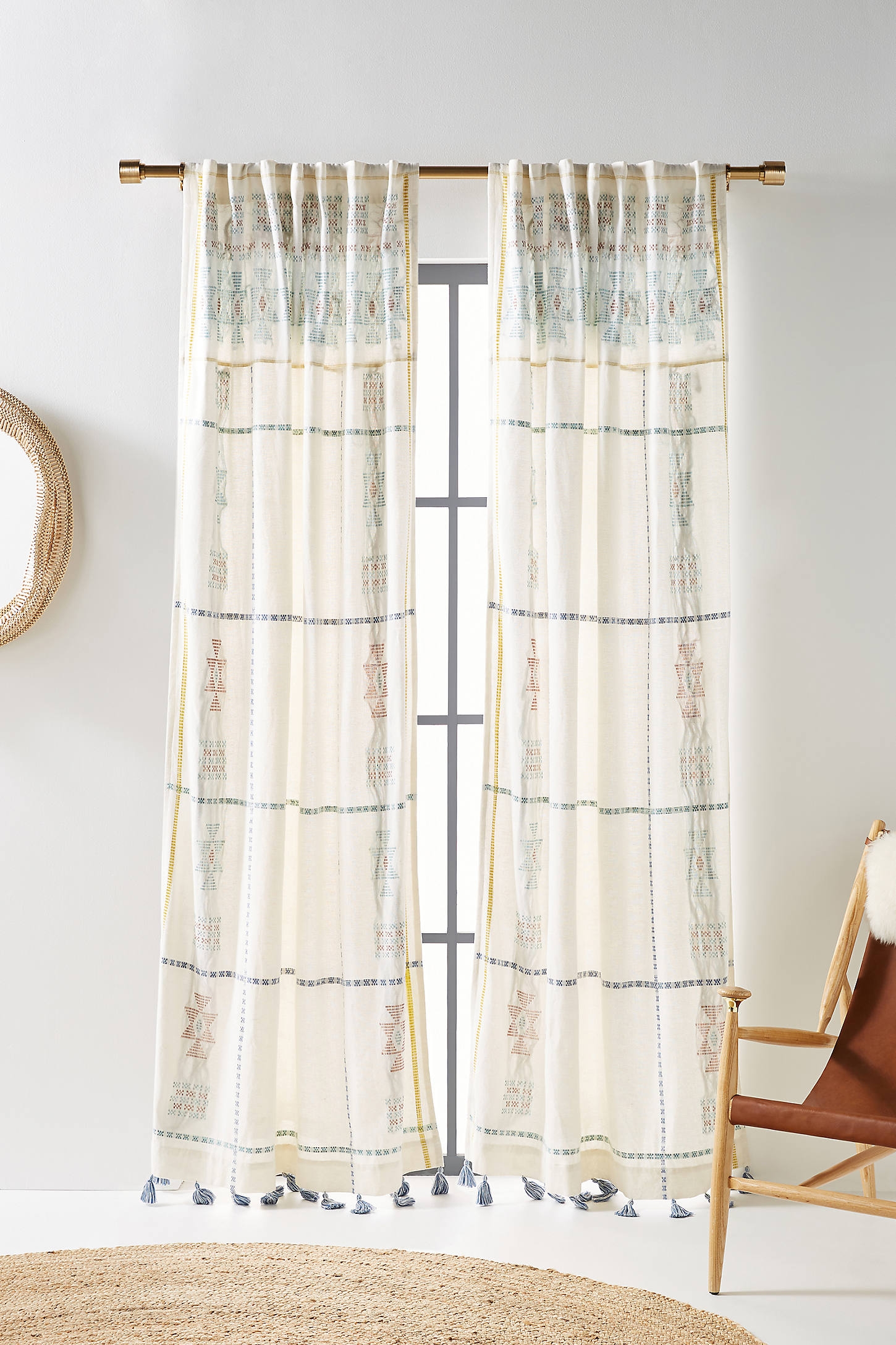 Amina Embellished Curtain - Image 0