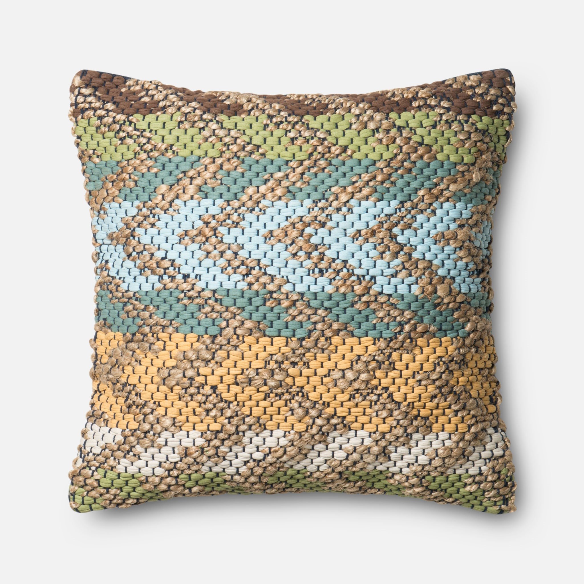 PILLOWS - GREEN / MULTI - 22" X 22" Cover Only - Image 0