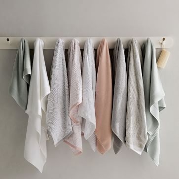Organic Luxury Fibrosoft Towel, Washcloth, Pink Blush - Image 3