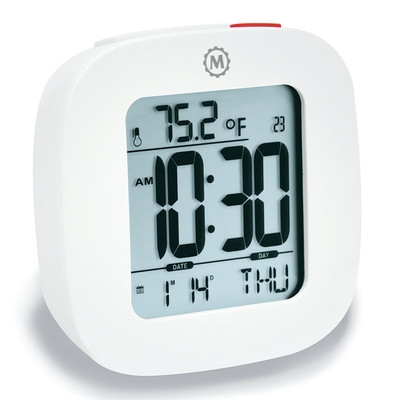 Compact Alarm Clock with Temperature and Date - Image 0