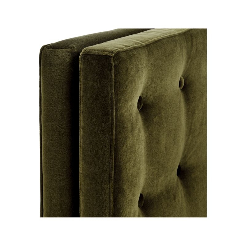 Aidan Tall Velvet Tufted Sofa - Image 5