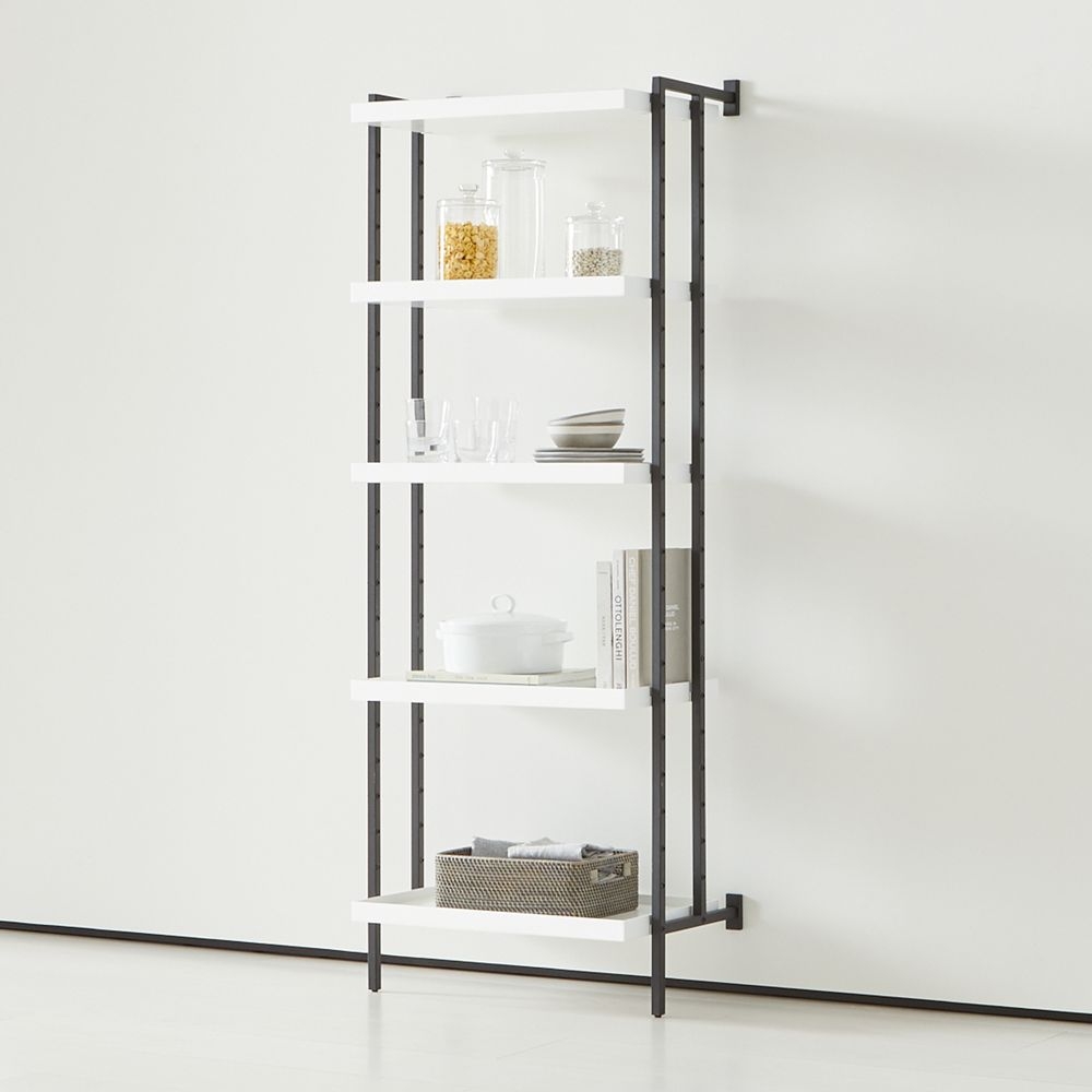 Flex Modular 24" 5-Shelf Full Bookcase - Image 0