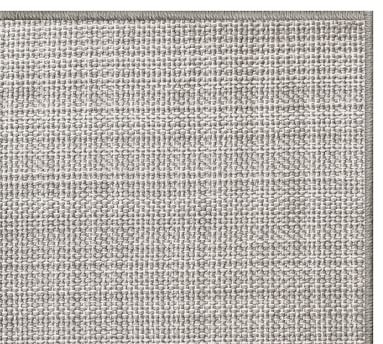 Tweed Custom Synthetic Rug, 3 x 4', Light Gray - Image 1
