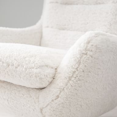 Boucle Twill Gravel Lennon Lounge Chair - Image 3