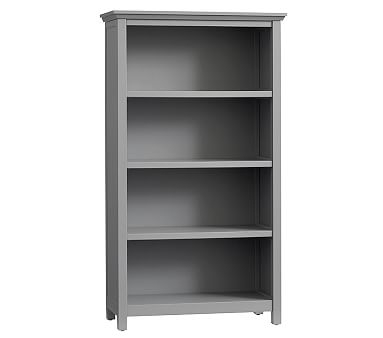 Cameron 4 Shelf Bookcase, Charcoal, In-Home Delivery - Image 0