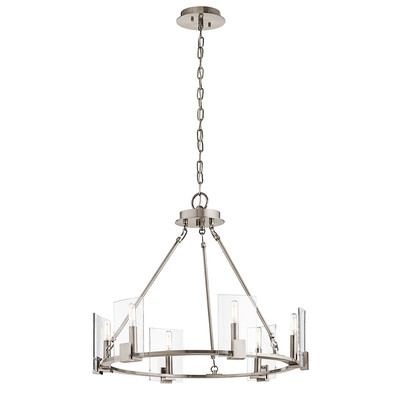 Ahlers 6-Light Candle-Style Chandelier - Image 0