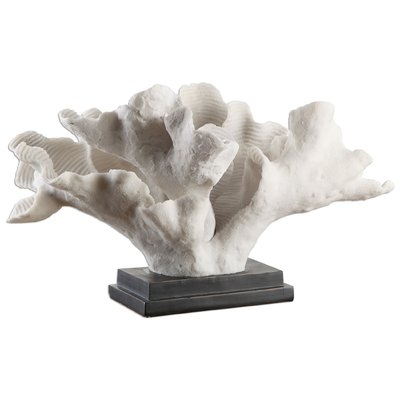Atkinson Contemporary White Coral Statue - Image 0