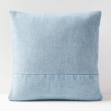 Cotton Canvas Pillow Cover, Blue Bird, 24"x24" - Image 0