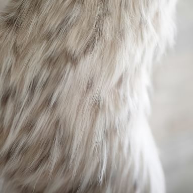 Snow Cat Faux-Fur Stocking - Image 4