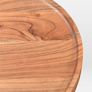 Turned Wood Side Table - Image 3