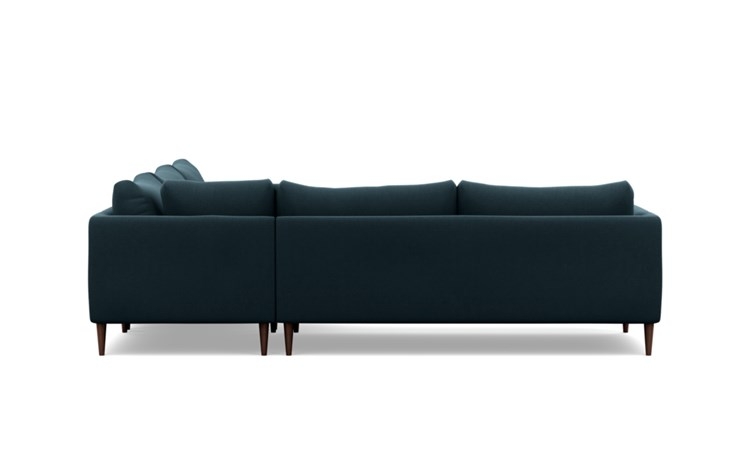 Owens Corner Sectional with Evening Fabric and Oiled Walnut legs - Image 2