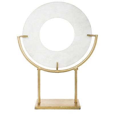 Karn Decorative Marble Ring on Stand - Image 0