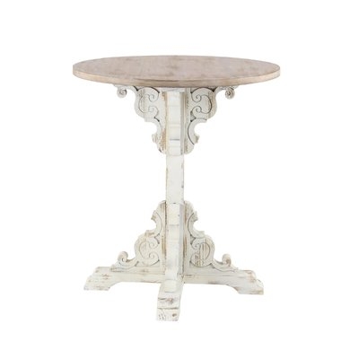 Chambery Traditional Round Wood End Table - Image 0