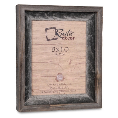Waldrop Barn Wood Reclaimed Wood Signature Picture Frame - Image 0