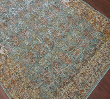 Caroll Persian-Style Synthetic Rug, 5'7" x 7'6", Multi - Image 4
