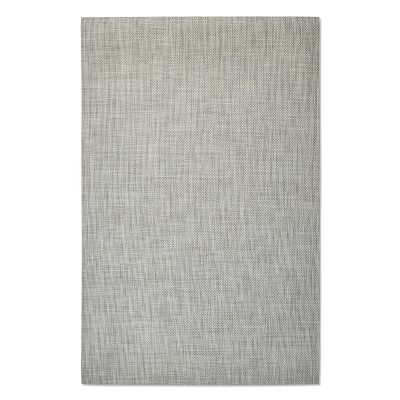 Chilewich Basketweave Floormat, 46" X 72", Oyster - Image 0