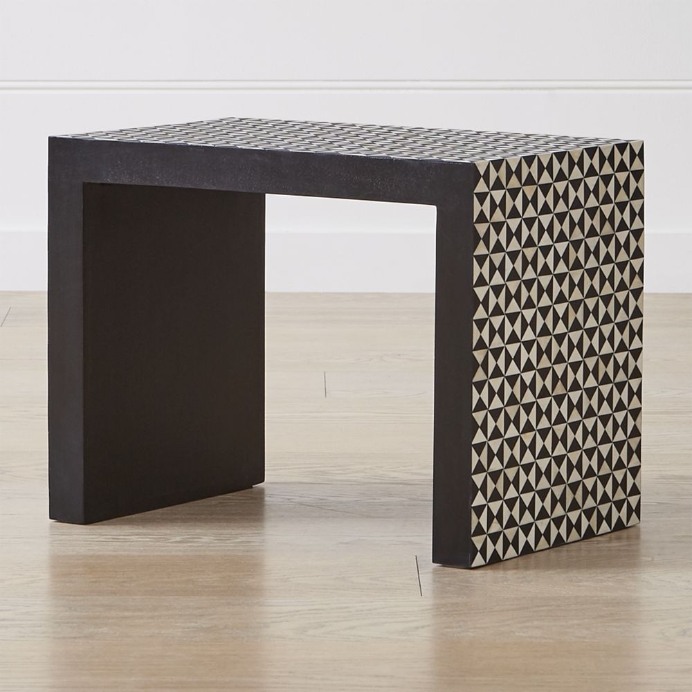 Intarsia Black C Table - Image 0