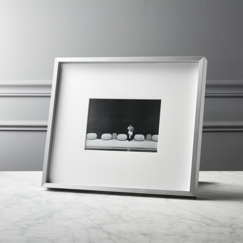 Gallery Silver Frame with White Mat 5x7 - Image 3