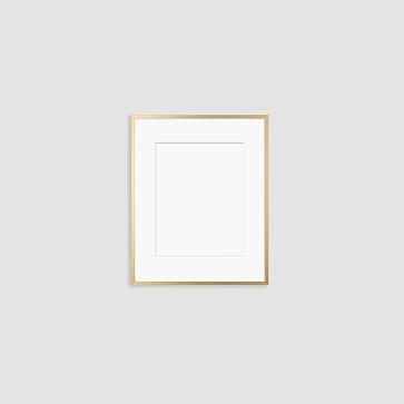 Metal Gallery Frame, Matte Gold, 16"x20" - Image 0