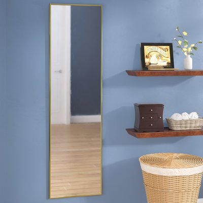 Ferndown Traditional Full Length Mirror -54.5'' H x 34.5'' W - Image 1