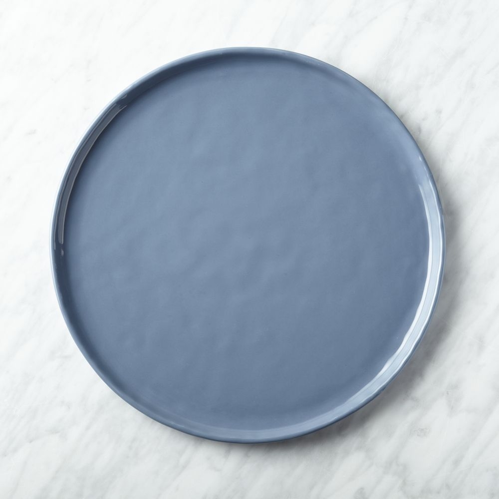 Mercer Denim Blue Round Porcelain Dinner Plate - Image 0