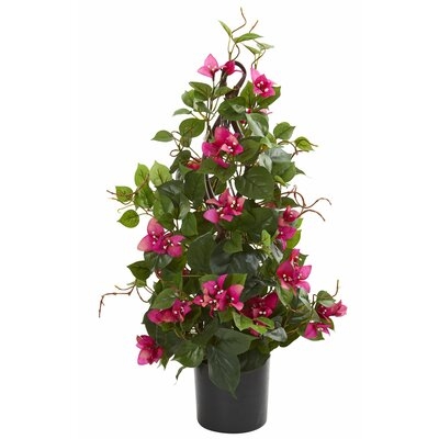 Artificial Bougainvillea Climbing Flowering Plant in Planter - Image 0