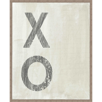 XO Framed Textual Art - Image 0
