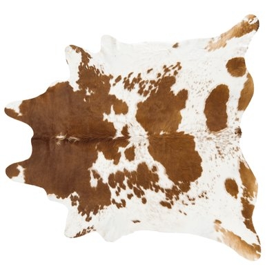 Handmade Brown/White Area Rug - Image 0
