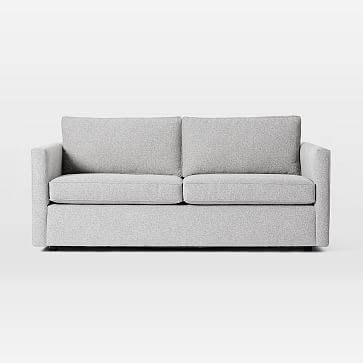 Harris Sleeper Sofa, Poly, Chenille Tweed, Irongate, Concealed Supports - Image 3