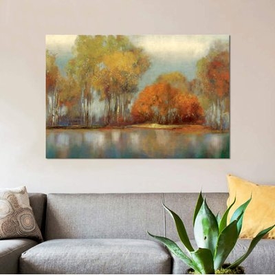 'Reflections I' Print on Canvas - Image 0