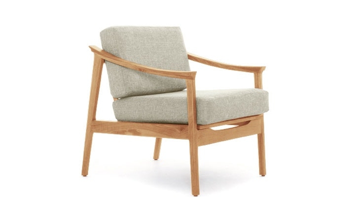 Green Bradshaw Mid Century Modern Chair - Nova Olive - Cherry - Image 0