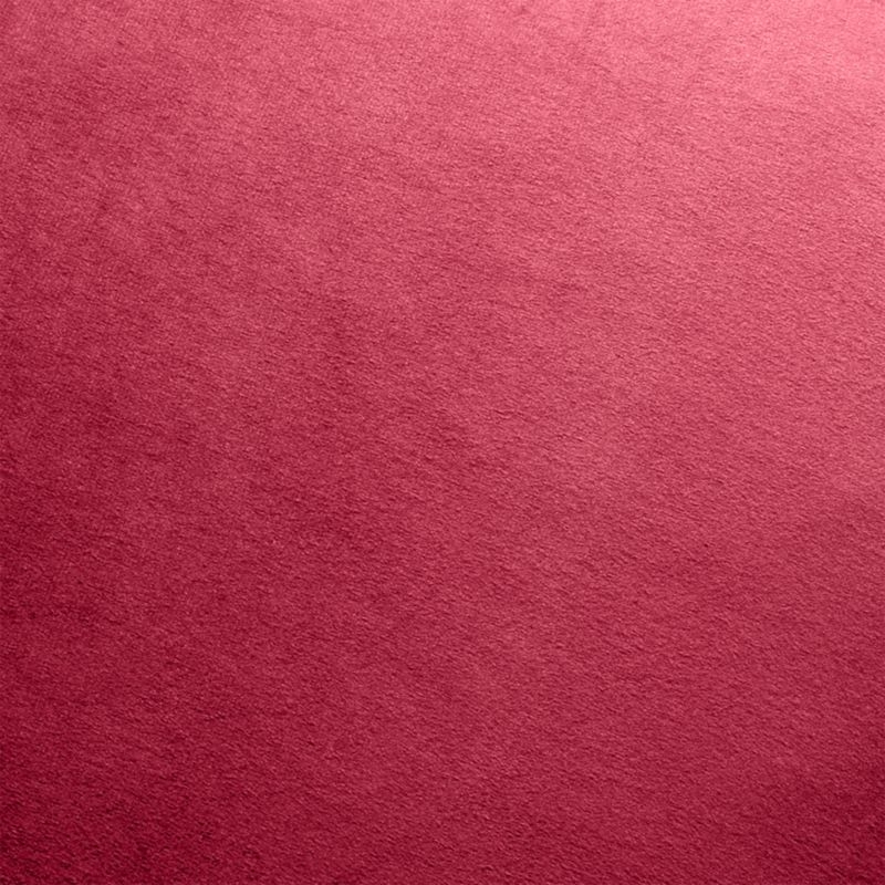 Marlo Berry Velvet Pillow with Down-Alternative Insert 23" - Image 2