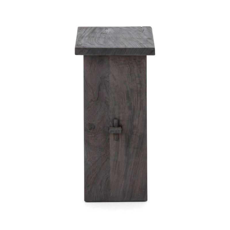 Lax Reclaimed Wood End Table - Image 3