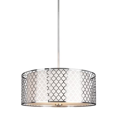 Krumm 3-Light Drum Chandelier - Image 0