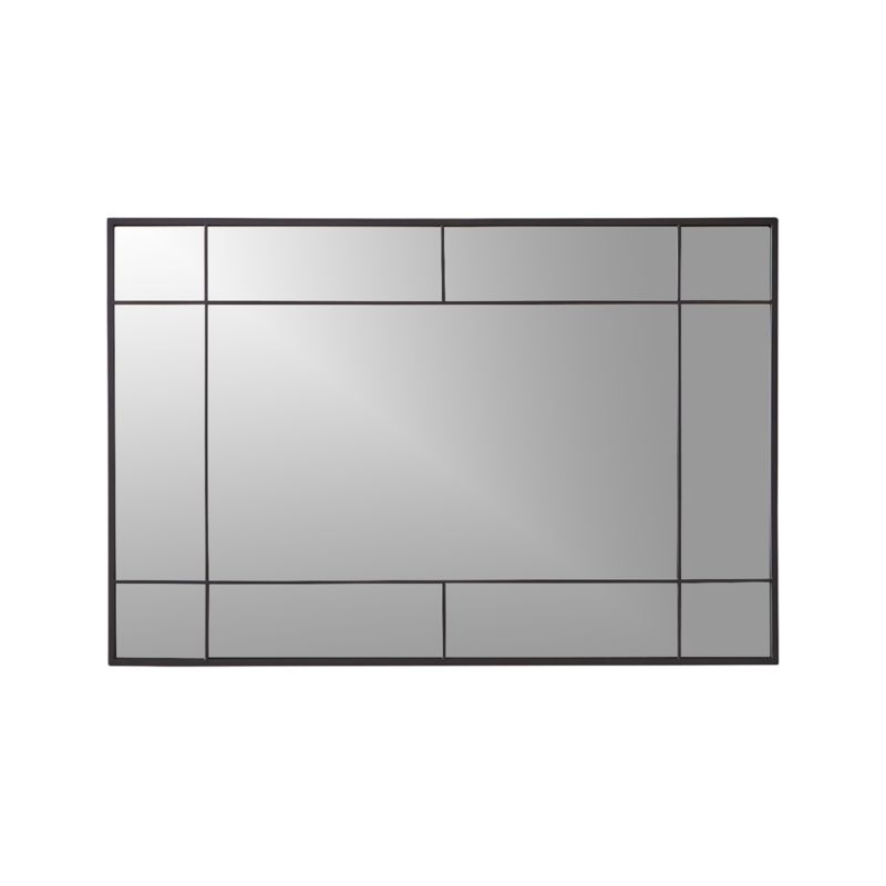 Payne Black Window Wall Mirror - Image 0
