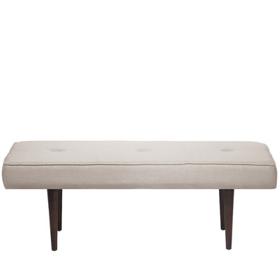 Aldgate Tufted Polyester Upholstered Bench - Image 0