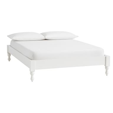 Bellevue Platform Bed, Twin, Simply White - Image 0