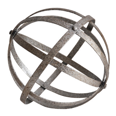Juanita Metal Folding Orb Sculpture - Image 0