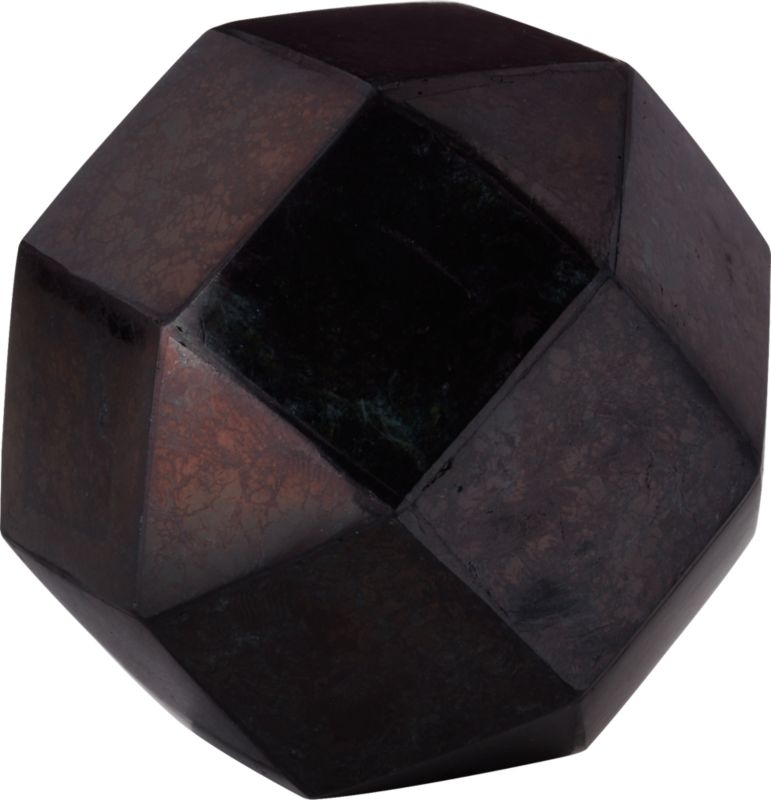 Black Dodecahedron Stone 3" - Image 4