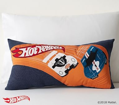 Hot Wheels(TM) Race Car Pillow, 12x24 - Image 0