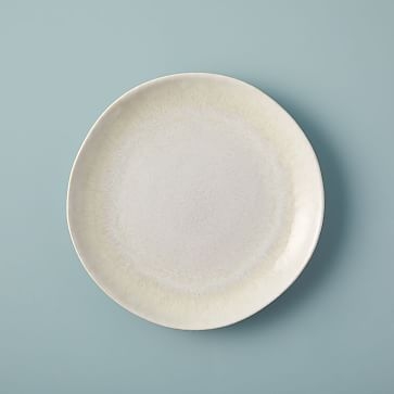 Reactive Glaze Salad Plate, Set of 4, White - Image 0