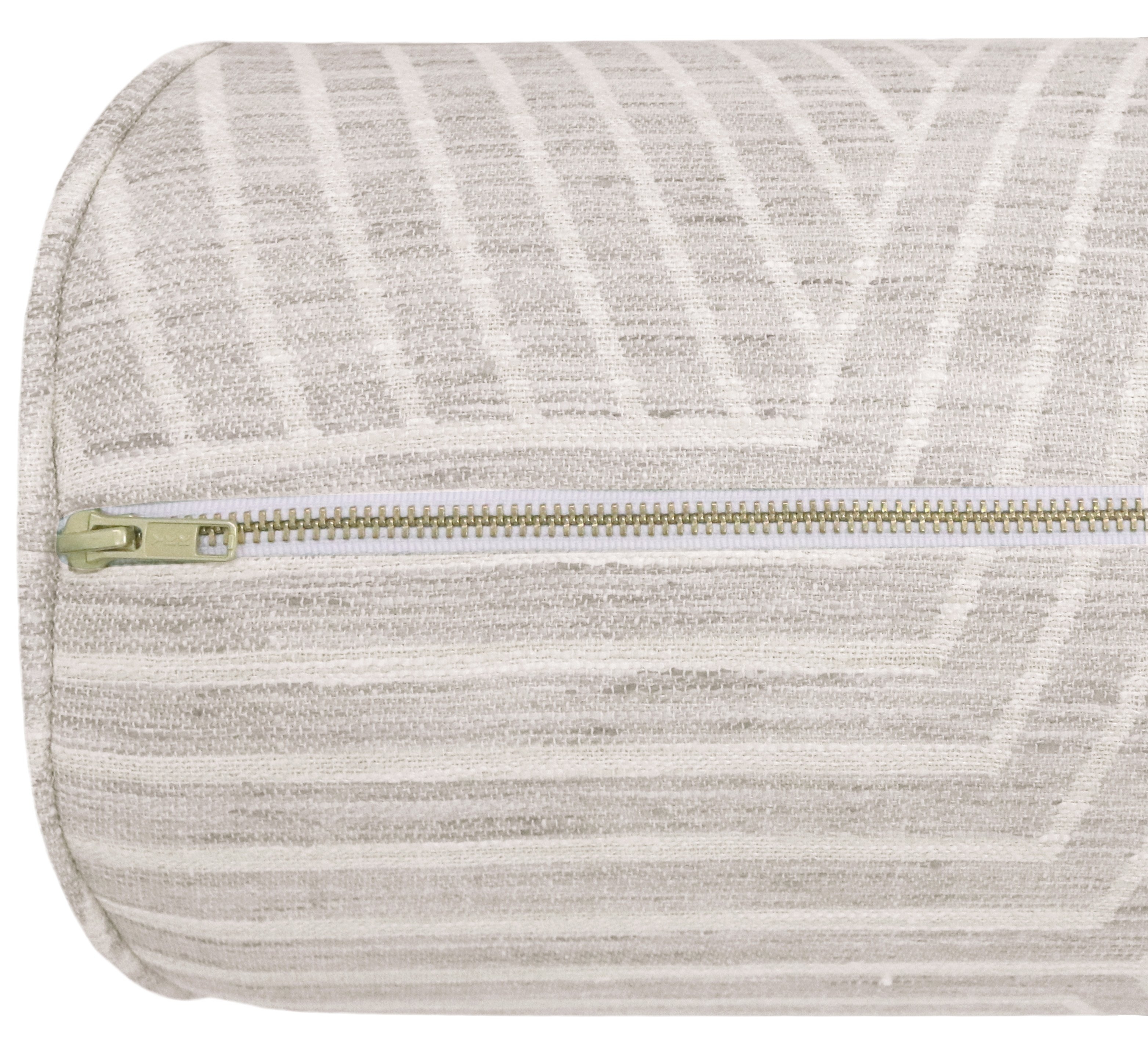 THE BOLSTER :: LABYRINTH LINEN // OYSTER - KING // 9" X 48" - Image 6