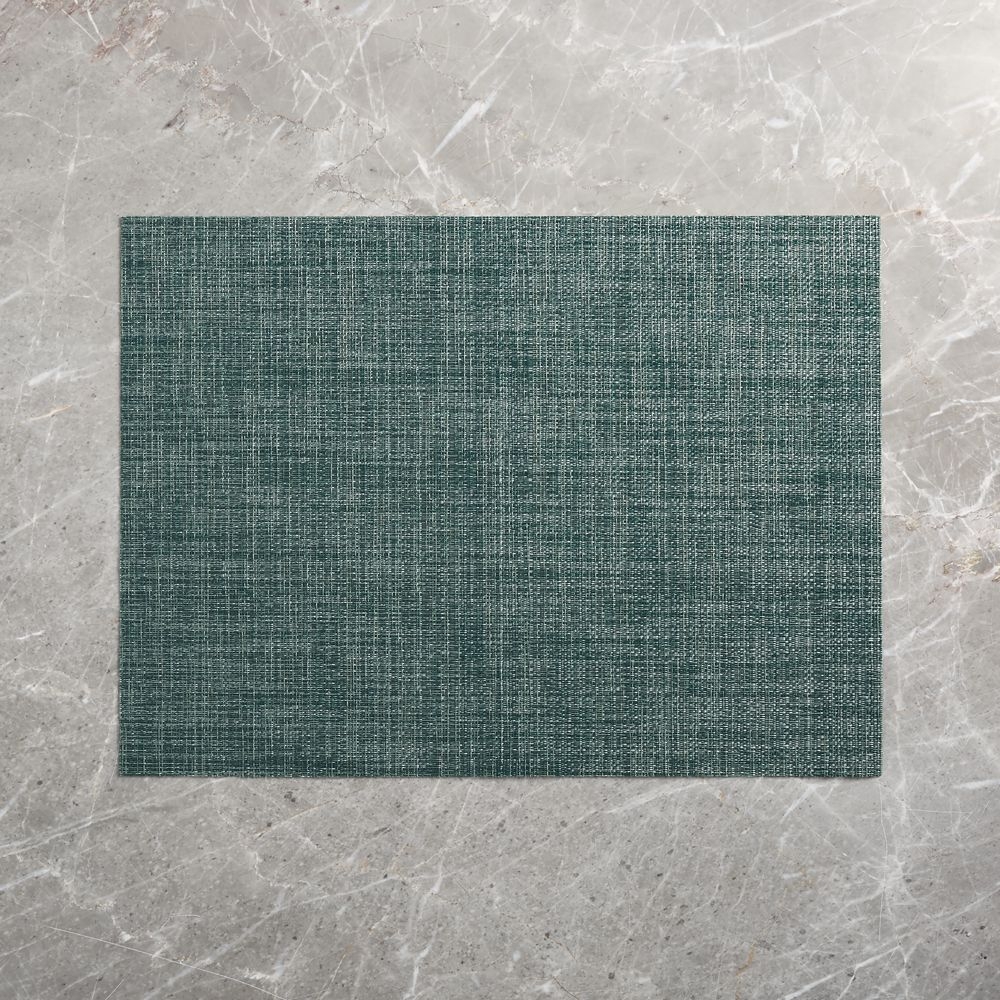 Chilewich ® Crepe Evergreen Vinyl Placemat - Image 0